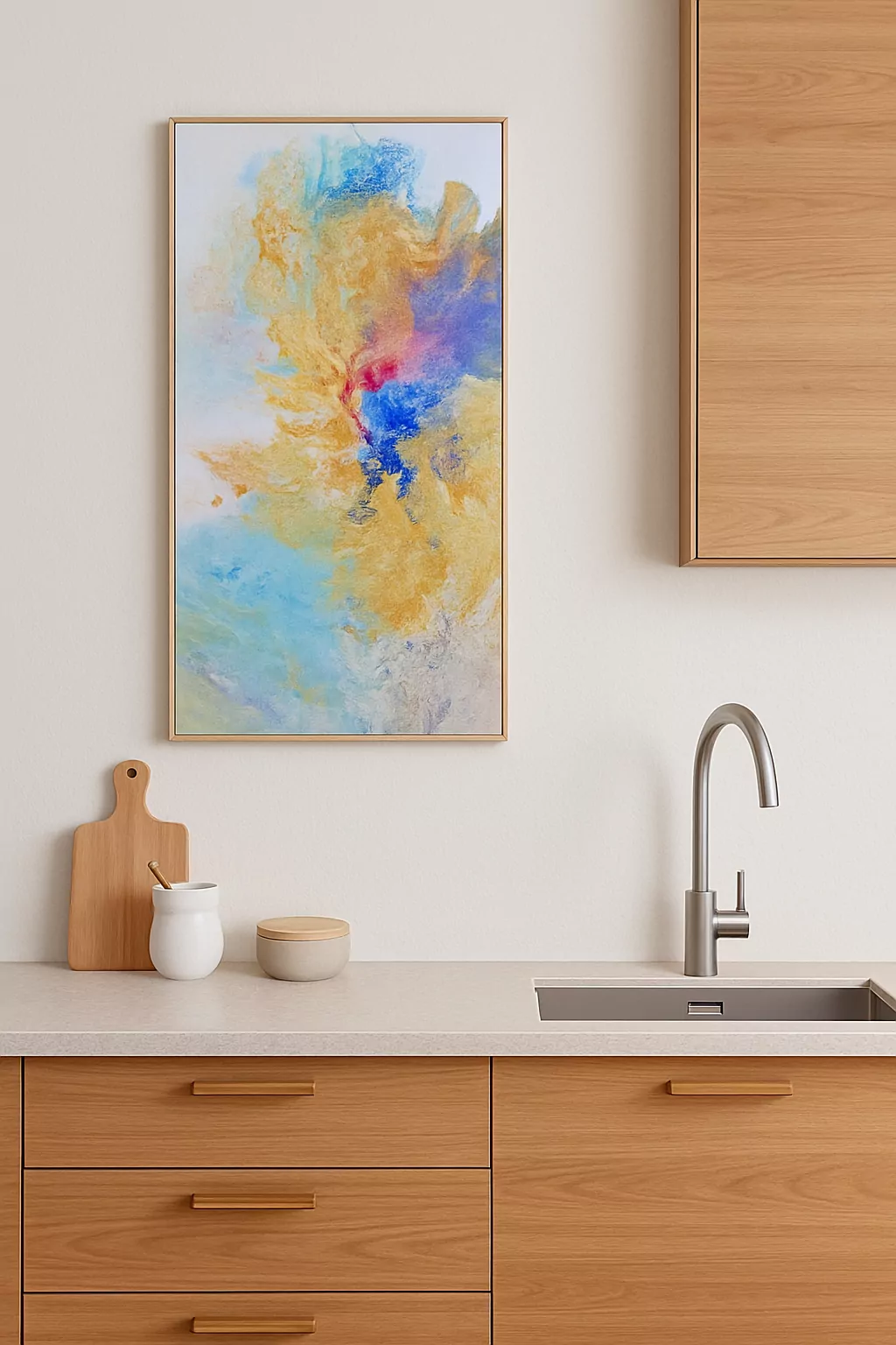 Obraz 30x40"Eksplozja kwiatu" sprzedany