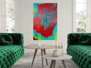 Obraz 70x120"Kolory mają moc" sprzedany