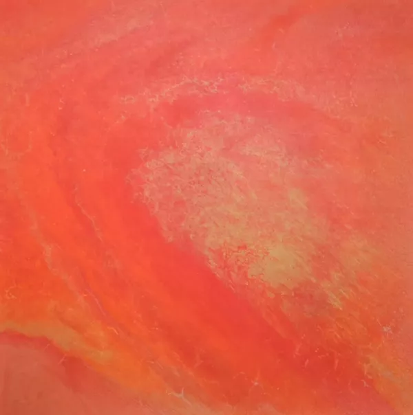 Obraz 70x70 " Płonące słońce" - obrazek 2