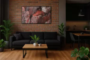 Obraz 70x120"Pożoga II"